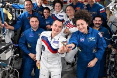 Хабаровчавнин Пётр Дубров принял командование на МКС